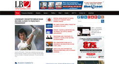 Desktop Screenshot of lankabusinessonline.com